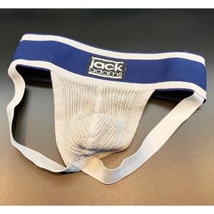 Jack Adams Athletic 2.0 Jockstrap Gray Navy Small Jock Gym/Sport